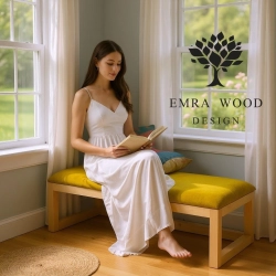 Ławka Pufa Tapicerowana Siedzisko Strong 07 LPG-503 Olcha Loft Rozmiary od 50 cm do 200 cm