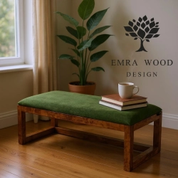 Ławka Pufa Tapicerowana Siedzisko Strong 09 LPG-503 Olcha Loft Rozmiary od 50 cm do 200 cm