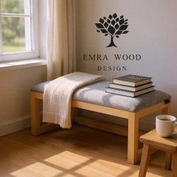 Ławka Pufa Tapicerowana Siedzisko Strong 14 LPG-503 Olcha Loft Rozmiary od 50 cm do 200 cm