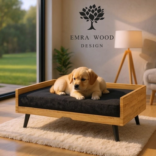 Legowisko Dla Psa / Kota  LEGO-10 Drewno Lite Dąb / Jesion