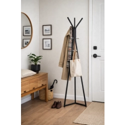 Wieszak Stojący Czarny