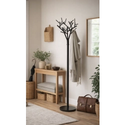 Wieszak Stojący Czarny