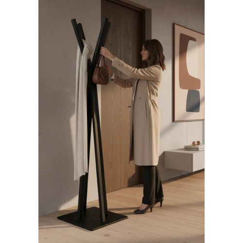 Wieszak stojący metalowy kolory rozmiary WSM-3