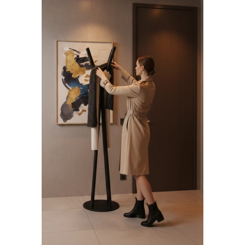 Wieszak stojący metalowy kolory rozmiary WSM-2