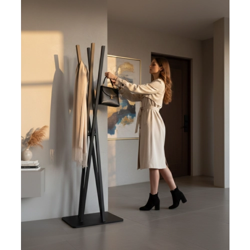 Wieszak stojący metalowy kolory rozmiary WSM-4