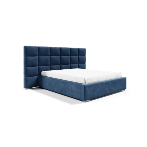 Łóżko tapicerowane z pojemnikiem Diana 3 rzędy z szerokim wezgłowiem Wezgłowia 120 cm