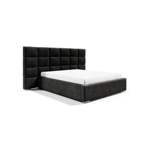 Łóżko tapicerowane z pojemnikiem Diana 3 rzędy z szerokim wezgłowiem Wezgłowia 120 cm