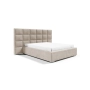 Łóżko tapicerowane z pojemnikiem Diana 3 rzędy z szerokim wezgłowiem Wezgłowia 120 cm