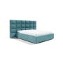 Łóżko tapicerowane z pojemnikiem Diana 3 rzędy z szerokim wezgłowiem Wezgłowia 120 cm