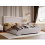 Łóżko tapicerowane z pojemnikiem Silje Wezgłowia 110 cm