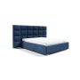 Łóżko tapicerowane z pojemnikiem Diana 3 rzędy z szerokim wezgłowiem Wezgłowia 120 cm