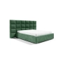 Łóżko tapicerowane z pojemnikiem Diana 3 rzędy z szerokim wezgłowiem Wezgłowia 120 cm