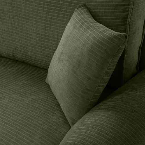 Narożnik z funkcją spania NABOO Tkanina Perla 55