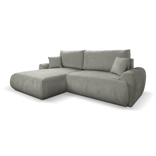 Narożnik z funkcją spania NABOO Tkanina Perla 30