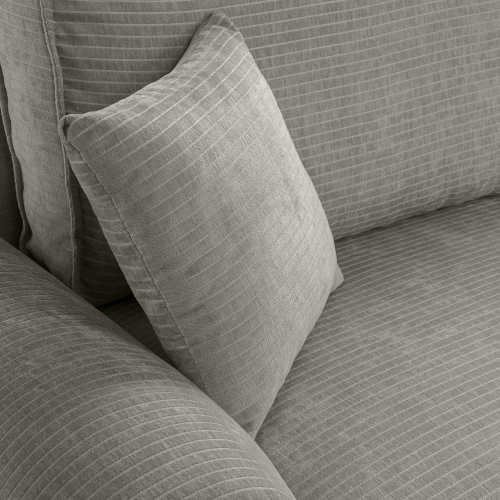 Narożnik z funkcją spania NABOO Tkanina Perla 30