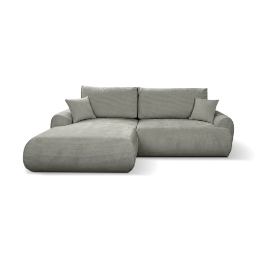 Narożnik z funkcją spania NABOO Tkanina Perla 30