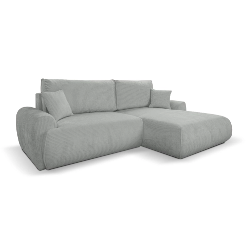 Narożnik z funkcją spania NABOO Tkanina Perla 25