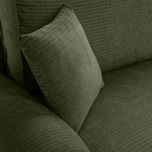 Narożnik z funkcją spania NABOO Tkanina Perla 55