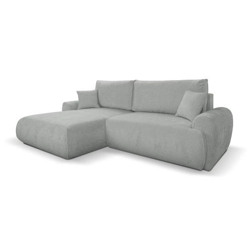 Narożnik z funkcją spania NABOO Tkanina Perla 25