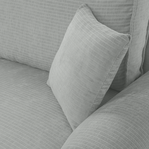 Narożnik z funkcją spania NABOO Tkanina Perla 25