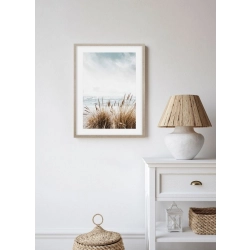 OBRAZ COASTAL DUNES NO.2 Nadmorski widok na wzburzone morze