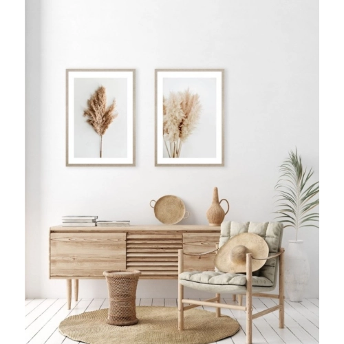 OBRAZ BUKIET TRAW PAMPASOWYCH OBRAZ BUKIET TRAW PAMPASOWYCH