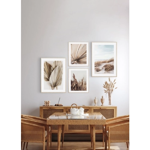 OBRAZ DRIED PALM LEAVES NO.3 Suszone Liście Palmowe