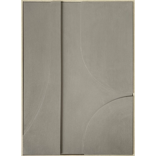 OBRAZ 3D RELIEF NO3 VINTAGE KHAKI