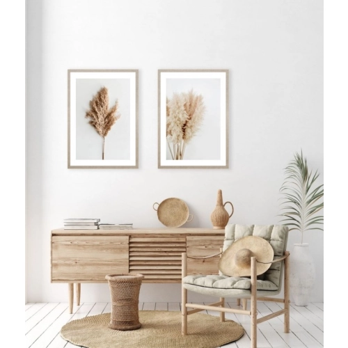 OBRAZ PUSZYSTEJ TRAWY PAMPASOWEJ OBRAZ PUSZYSTEJ TRAWY PAMPASOWEJ