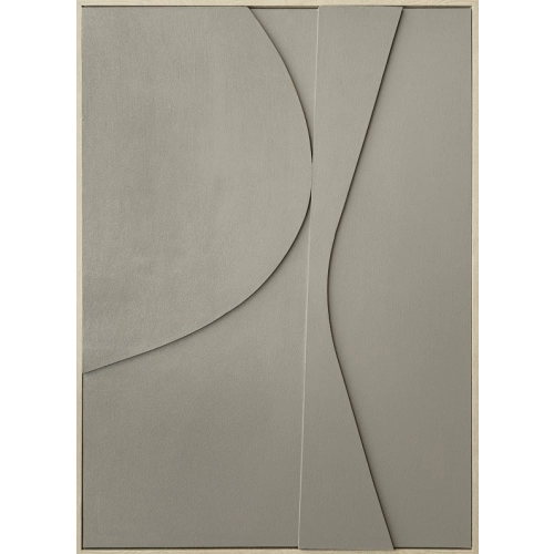 OBRAZ 3D RELIEF NO2 VINTAGE KHAKI