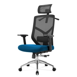 Fotel obrotowy  FOB-2 -niebieski