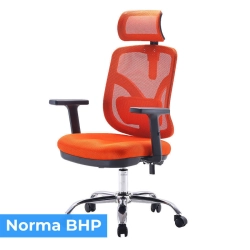 Fotel obrotowy  FOB-1 pomarańczowy