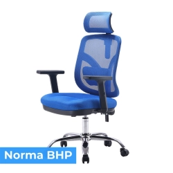 Fotel obrotowy  FOB-1 niebieski