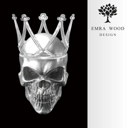 Obraz Szklany Skul II 80x120 cm