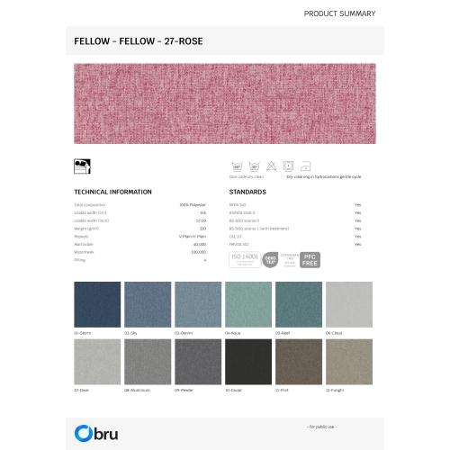 Tkaniny Fellow FibreGuard