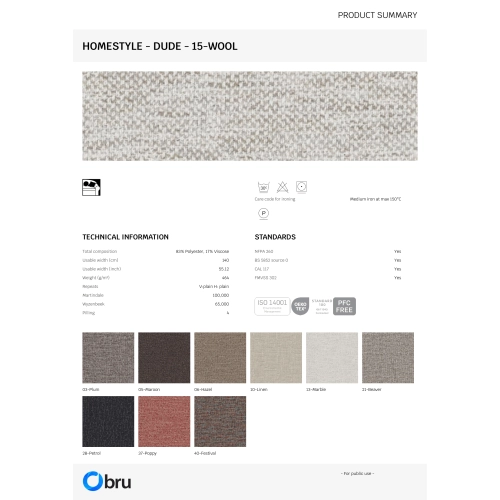 Tkaniny Homestyle FibreGuard