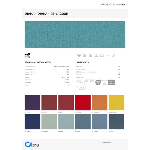 Tkaniny Diana FibreGuard