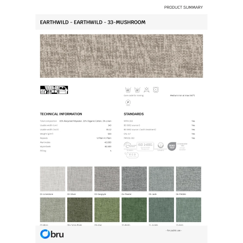 Tkaniny Earthwild FibreGuard