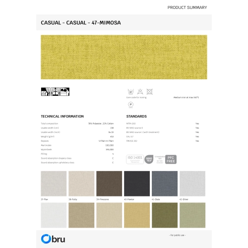 Tkaniny Casual FibreGuard