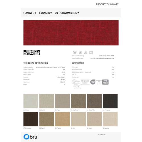 Tkaniny Cavalry FibreGuard