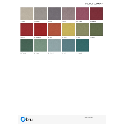 Tkaniny Indulge FibreGuard