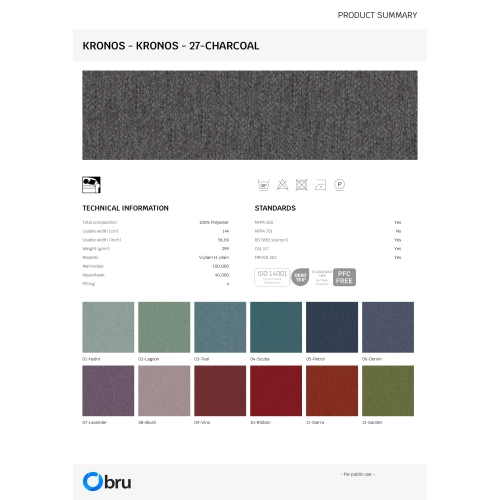 Tkaniny Kronos FibreGuard