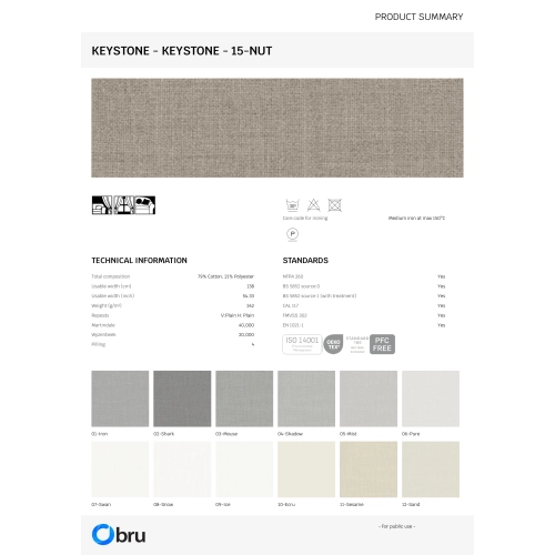 Tkaniny Keystone FibreGuard