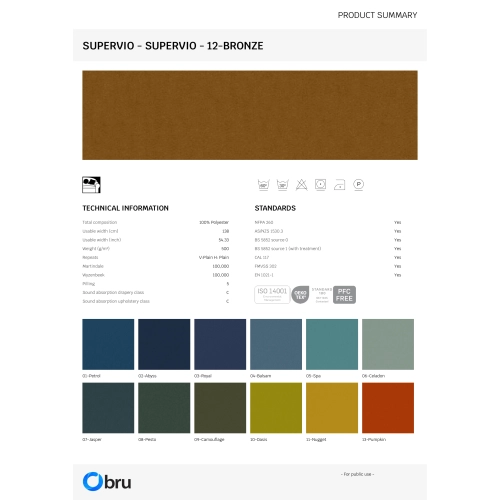 Tkaniny Supervio FibreGuard