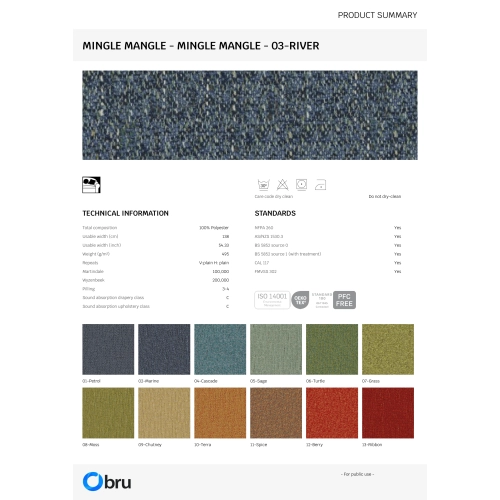 Tkaniny Mingle Mangle FibreGuard