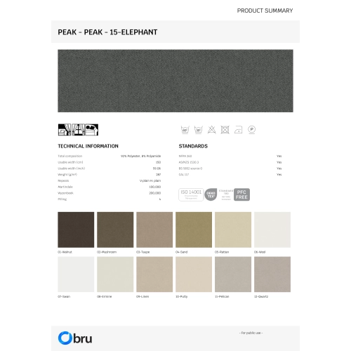 Tkaniny Peak FibreGuard