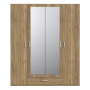 Szafa z lustrem 180 cm z szufladą Dąb Mauvella