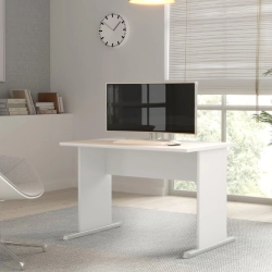 Białe biurko 110 x 70 cm