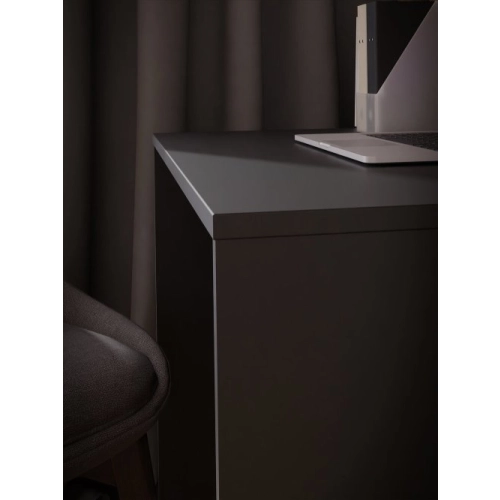 Czarne biurko 80x50 cm