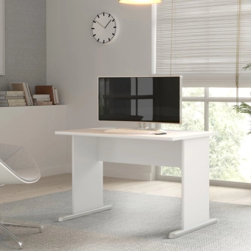 Białe biurko 110 x 70 cm